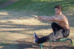 סקוואט על רגל אחת בלבד